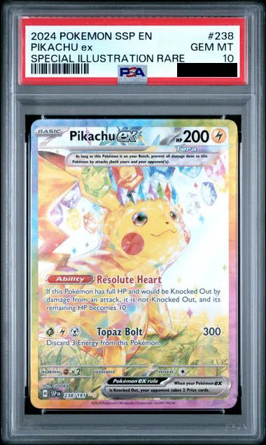Pikachu EX - Surging Spark 238/191
