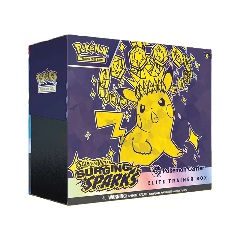 Surging Sparks Elite Trainer Box - Pokemon Center Edition
