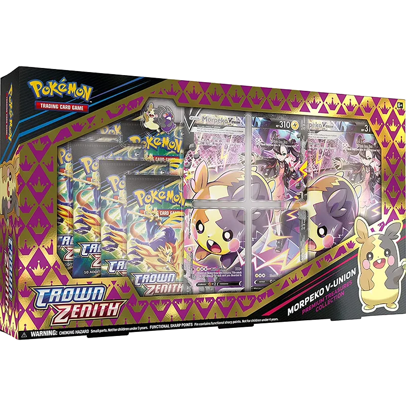 Crown Zenith — Morpeko V‑Union Premium Treasures Collection