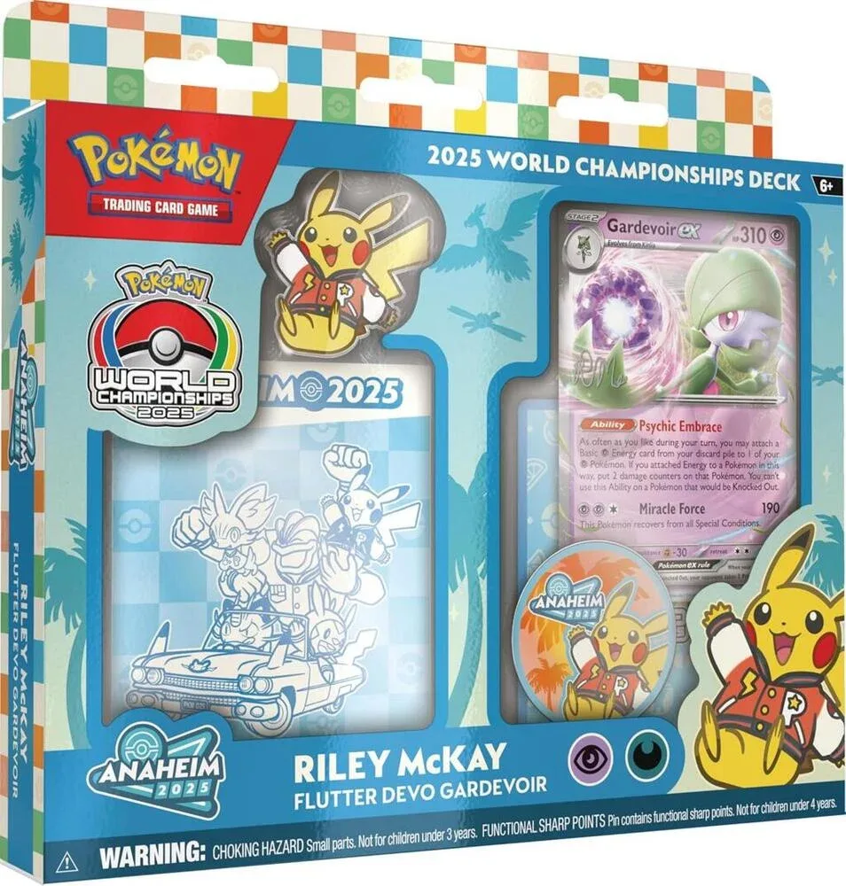 Riley McKay Flutter Devo Gardevior Anaheim 2025 World Championhip Deck